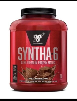 #ad BSN SYNTHA 6® ULTRA PREMIUM PROTEIN MATRIX Chocolate milkshake 48 Servings $65.99