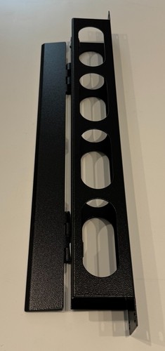 RF MOTE RFM-191D-HCM RFM191DHCM 196454 NEW NO SCREW HORIZONTAL CABLE MANAGER 19" - Picture 2 of 7