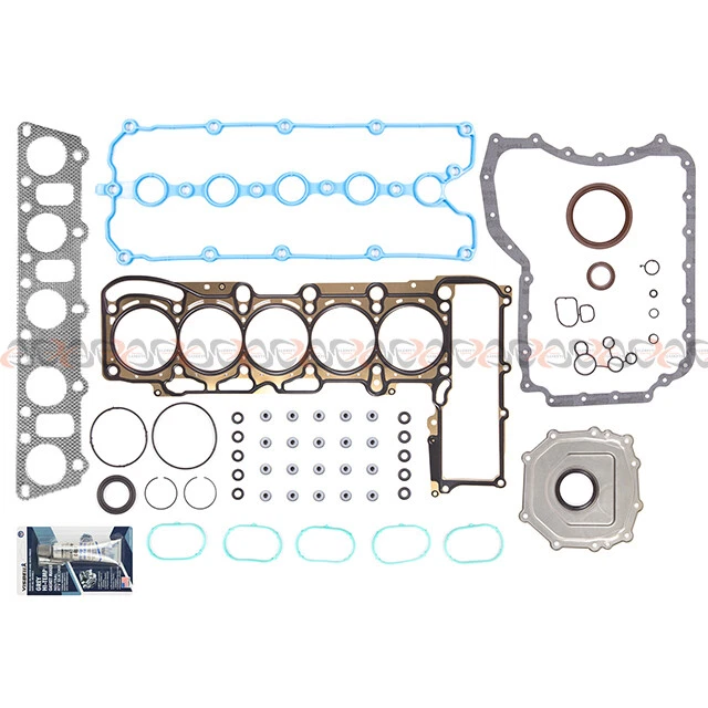Juego completo de juntas para Volkswagen Jetta Beetle Rabbit 2,5 L DOHC 05-11 BGP BPR BPS Foto 2 de 4