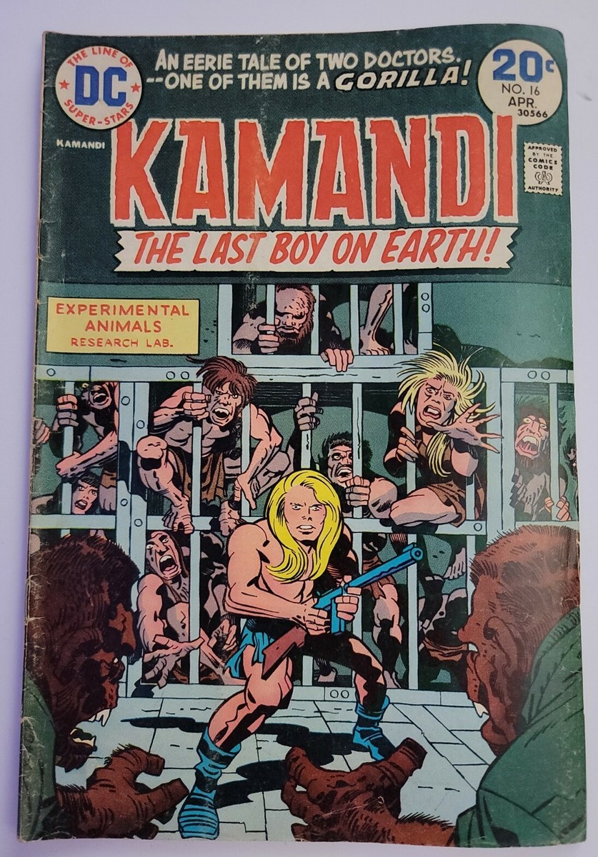KAMANDI The Last Boy On Earth No. 16 - DC Comics. | eBay
