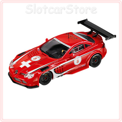 Carrera Evolution 27318 Mercedes-Benz SLR McLaren 722 GT 2008 ''No.8'' 1:32 Auto