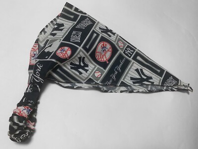 HEAD SCARF New York Yankees INSPIRED PRINT NWT, SUMMER BEACH MUST HAVE FUN  GIFT