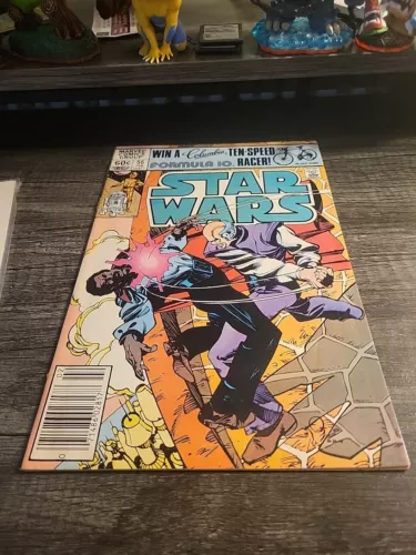 STAR WARS #56 VOL. 1 HIGH GRADE NEWSSTAND MARVEL COMIC BOOK CM87-17