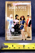 Barbie Fashion Avenue Collection foldout catalog