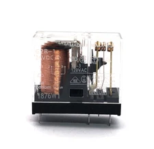 2Pcs G2R-1-T 24VDC Power Relay 5Pins 10A 250VAC