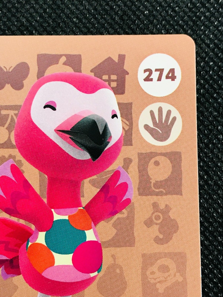Carte Serie 201-300 Carte Amiibo Copia Per Animal Crossing New Horizons - Serie 201-300 (Nintendo Switch/3DS) Doflamingo Card