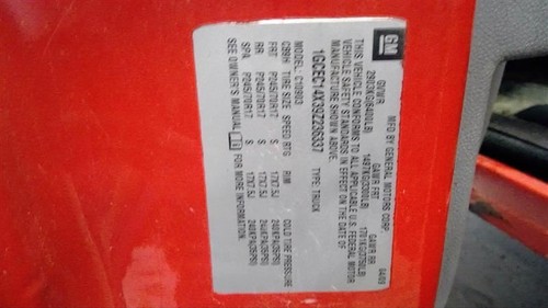 Chevrolet SILVERADO 1500 2009 Fuel Filler Door 1194475 - Picture 7 of 12