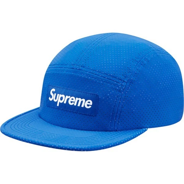Casquette de camp réfléchissante perforée suprême Royal