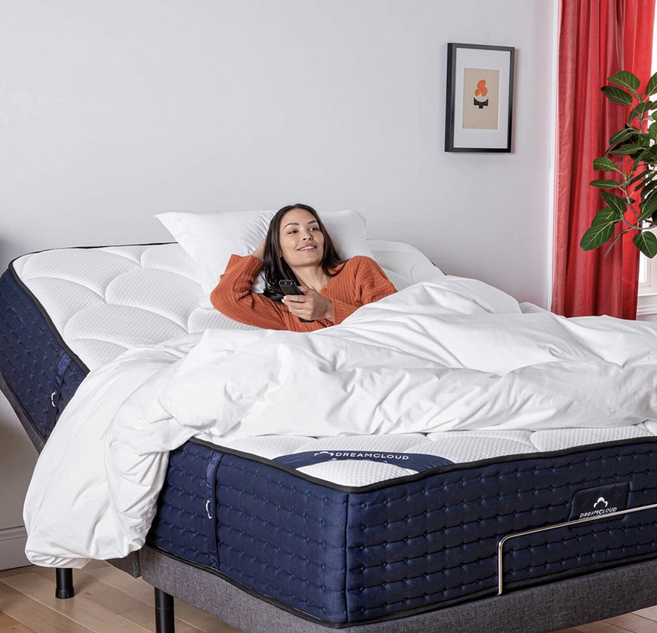 DreamCloud TwinXL Mattress Gel Memory Foam Luxury Hybrid with 5