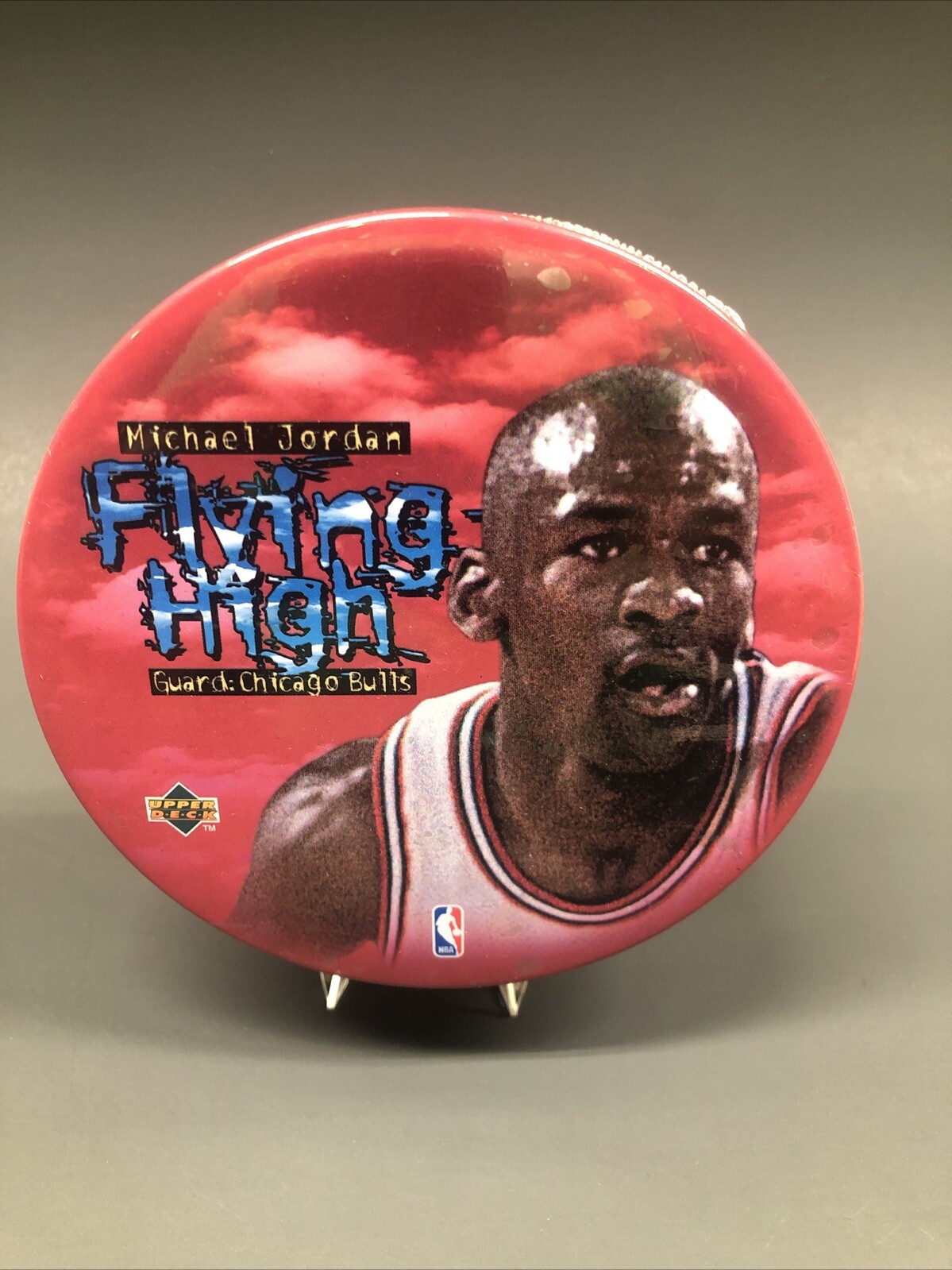 Upper Deck 1998 Flying High Michael Jordan Metal Cards in Tin, New & Sealed