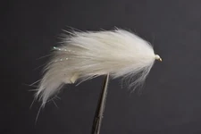 SOLID WHITE ZONKER Streamer Fly Fishing Fly Flies, 1 Fly You Choose Size