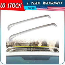Silver Roof Racks Aluminum Cross Bar For 2016-2017 Toyota Highlander XLE/Limited