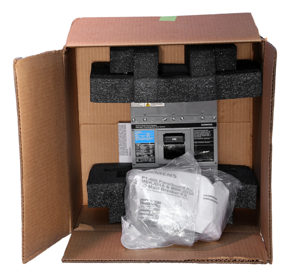 Siemens 400 Amp Main Breaker Panel Board 480 Volt 54 Circuits Complete