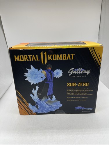 SUB-ZERO MORTAL KOMBAT GALLERY PVC DIORAMA DIAMOND SELECT TOYS - Imagen 7 de 10