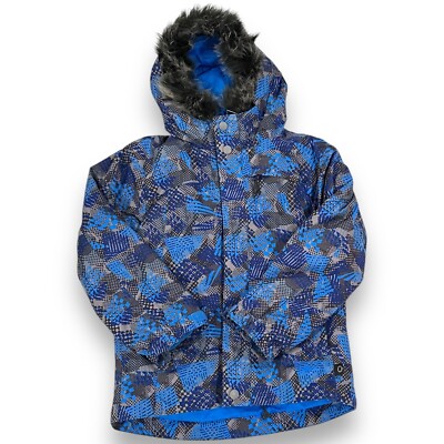 REI Boys 3-In-1 Jacket With Removable Zip Out Fleece Liner & Faux