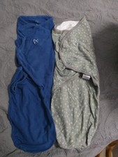 Boys Swaddleme Swaddles Size Large Blue And Grey