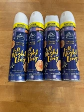 4 Glade Limited Edition Fall Night Long Spray Air Freshener 8.3oz