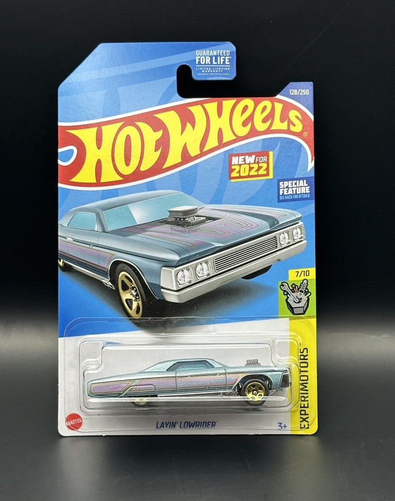 Hot Wheels Layin' Lowrider Blue