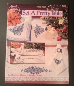 SET A PRETTY TABLE Cross Stitch Patterns - AMERICAN SCHOOL OF NEEDLEWORK