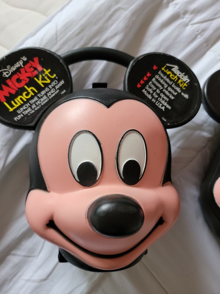 Aladdin Mickey Lunch Kit ミッキーマウス　1980年代 Aladdin Mickey Lunch Kit ミッキーマウス 1980年代
