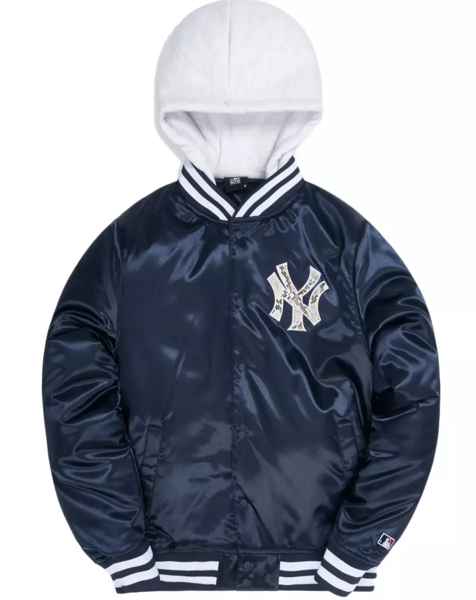 Kith For M.L.B New York Yankees Gorman Varsity Jacket Navy Size Small