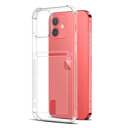 Case For iPhone 14 13 12 11 Pro Max XR XS 8 Soft TPU Card Slot Back Bumper Cover - Zdjęcie 10 z 14