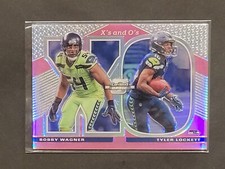 2019 Panini Contenders Optic Xs and Os Pink /75 Bobby Wagner Tyler Lockett