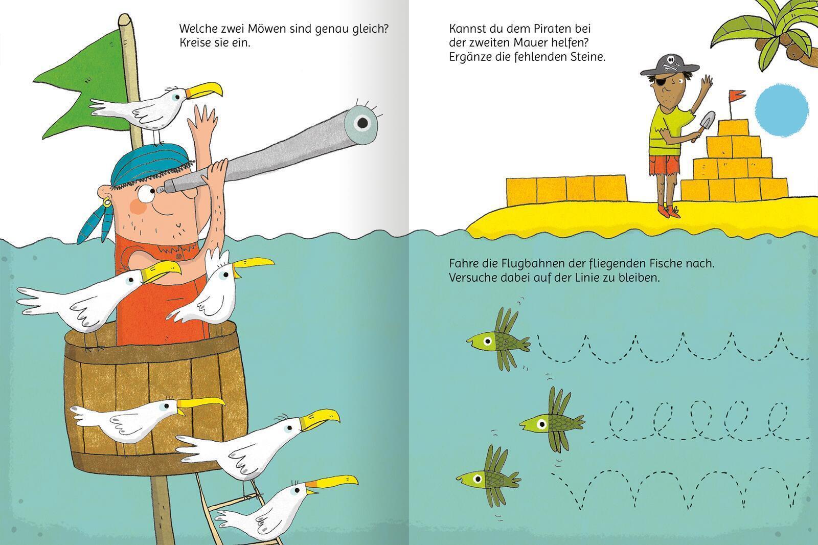 Thumbnail - Elfe Marie Opiela | Lustige Piraten-rätsel | Taschenbuch | Deutsch