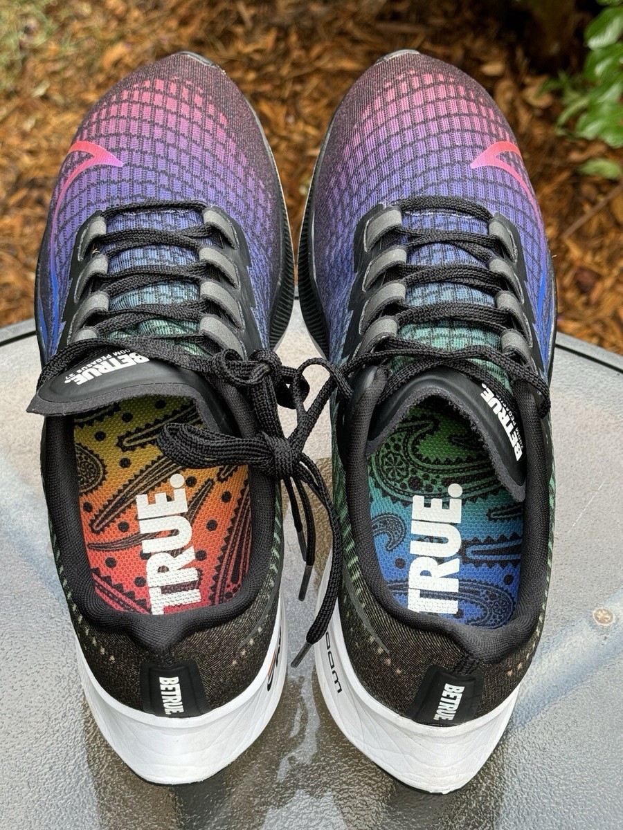 Nike Air Zoom Pegasus 37 BE TRUE PRIDE Men's Size 10