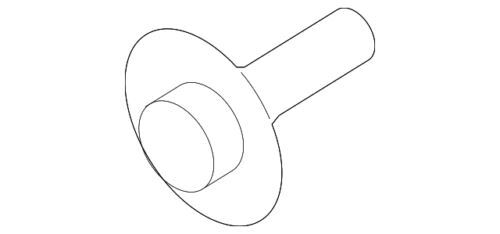 Tornillo de montaje del obturador para Ford F-150 2015-2020 (N/P W790501-S901)