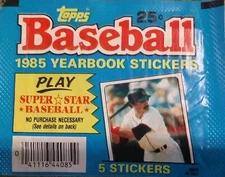 1985 Topps Baseball Stickers Pick A Card #134-#376