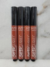4-NYX SUPER CLIQUEY MATTE LIPSTICK SCLS01 On The DL/Secret Sealed