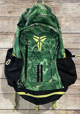 Nike Kobe Bryant Backpack Grinch Green Snakeskin Mamba Logo Nike Kobe Bryant Backpack Grinch Green Snakeskin Mamba Logo