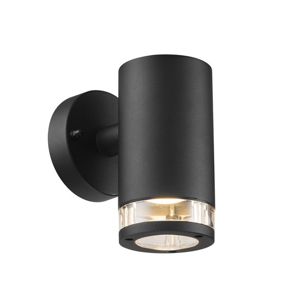 Wandleuchte Birk Nordlux Schwarz Downlight GU10 AußEnleuchte Wandlampe 45521003-image