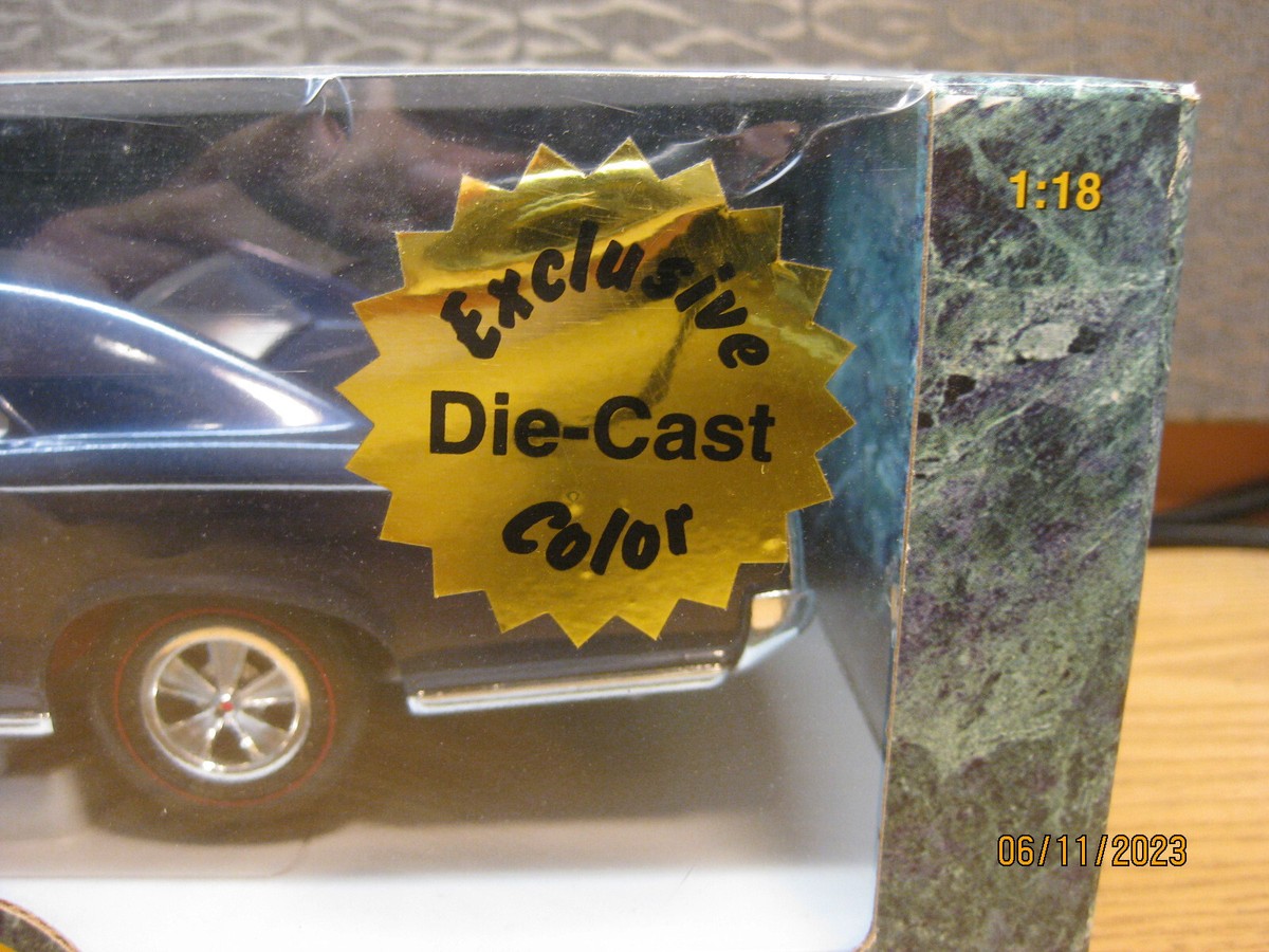 1/18 1966 PONTIAC GTO HARDTOP IN PURPLE BY ERTL/AMERICAN