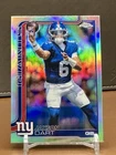2025 Topps Chrome - Jaxson Dart #306 Refractor (RC) Rookie NYG