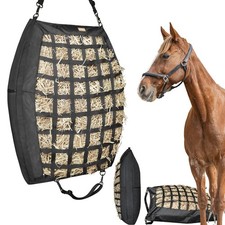 Hay Bags for Horses Slow Feed,Heavy Duty Oxford Fabric with Widening Side Des...