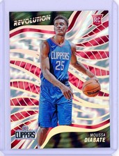 2022-23 Panini Revolution MOUSSA DIABATE RC Rookie Holo Silver Asia 70/75