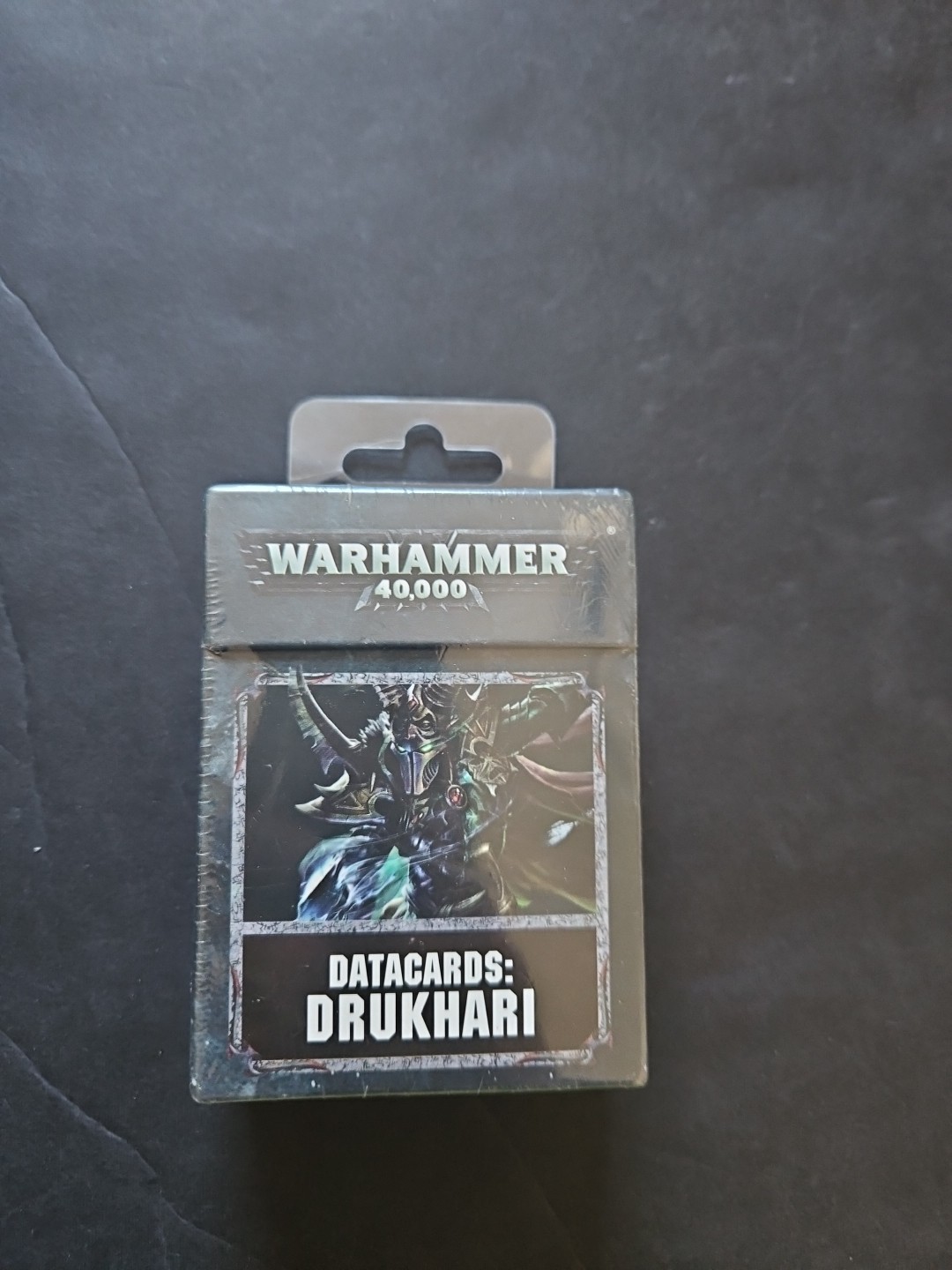 Games Workshop 45-02-60 Warhammer 40k DRUKHARI Dark Eldar Data Card Pack Sealed