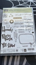 Stampin’ Up! "YEE-HAW" Stamp set pre-owned /cardmaking/scrapbookig