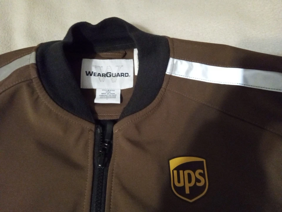 NEW UPS Weargaurd United Parcel Service Freight  L Vest - Image 3 of 4