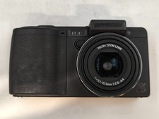 Ricoh Caplio Gx100 Kamera Für Teile Schwarzes Objektiv Problem