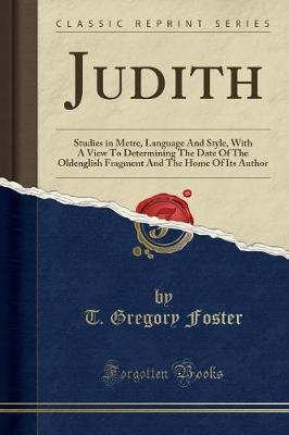 Judith, T. Gregory Foster,  Paperback