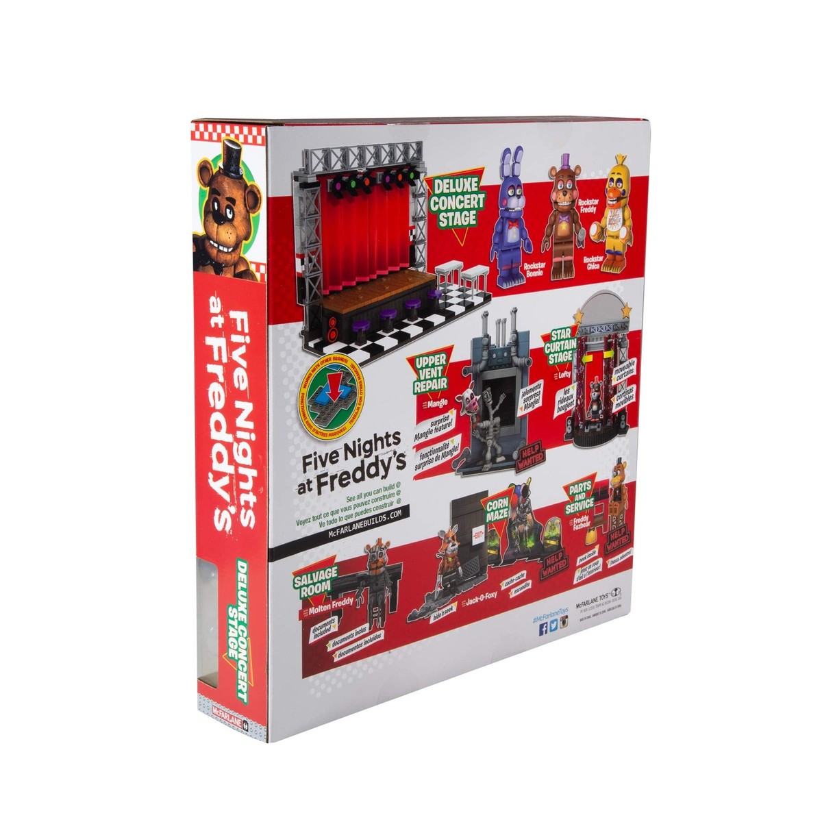 McFarlane Toys Five Nights at Freddy's The Toy Stage Set for