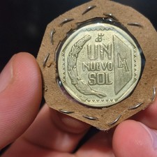 Peru 1 Nuevo Sol Coin 1993 Banco Central de Reserva del Peru