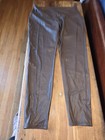 TIME & TRU FAUX LEATHER/SUEDE LEGGINGS SIZE 16/18 — photo 2