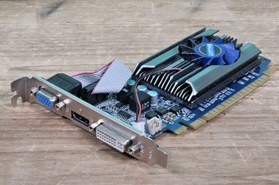 Galaxy 61TGS4HX2LTX GeForce GT 610 1GB DDR3 PCIe HDMI DVI VGA Video Card GPU