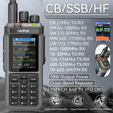 RT-880 10w Ham Radio with Cross Band Repeater Short Wave HF SSB CB Walkie Talki