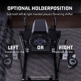 Hottoby Racing Simulator Cockpit 4080Auminum With Monitor Stand Fit Thrustmaster