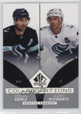 2022-23 SP Authentic Collaborations Jordan Eberle Jaden Schwartz #C-25 7ci